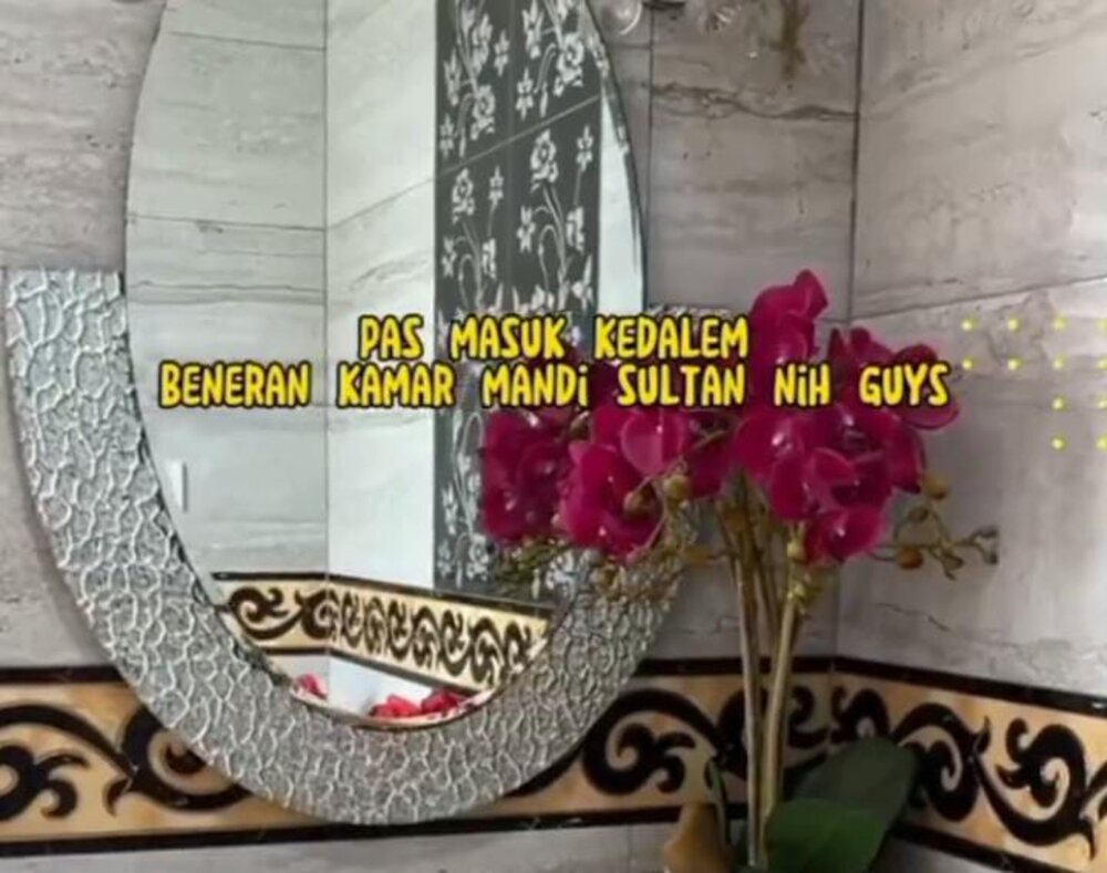 Viral, Kamar Mandi Mewah ala Sultan di SPBU Tangerang