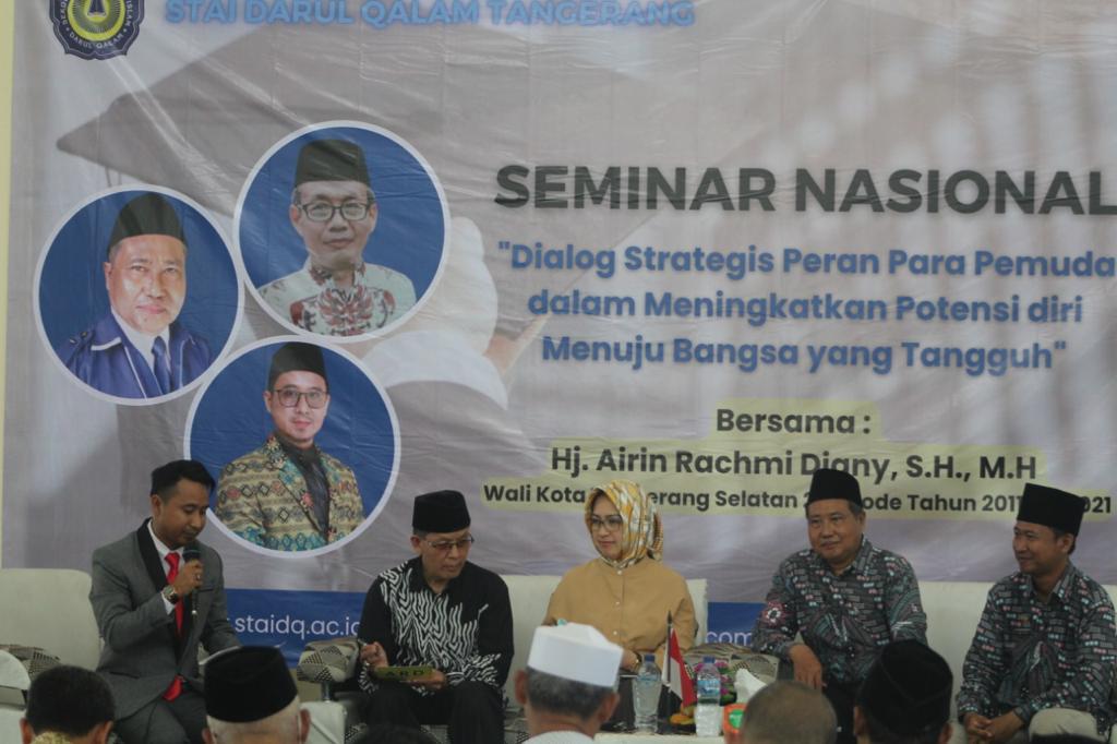 Hadir di STAI Darul Qalam Tangerang, Airin Beri Motivasi Mahasiswa