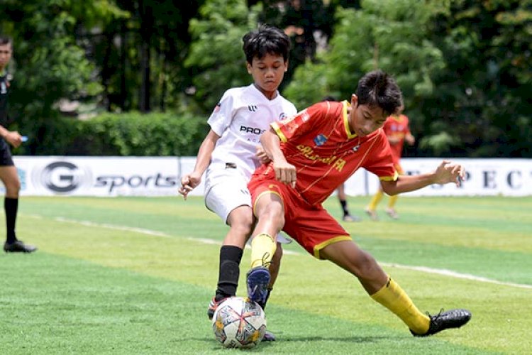 Pesta Gol ke Gawang Pro Direct, Erlangga FA Duduki Puncak Klasemen Liga RMOL U13