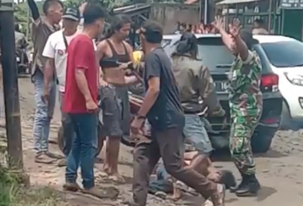 Gagal Maling Motor, Dua Pria di Tigaraksa Tangerang Nyaris Babak Belur