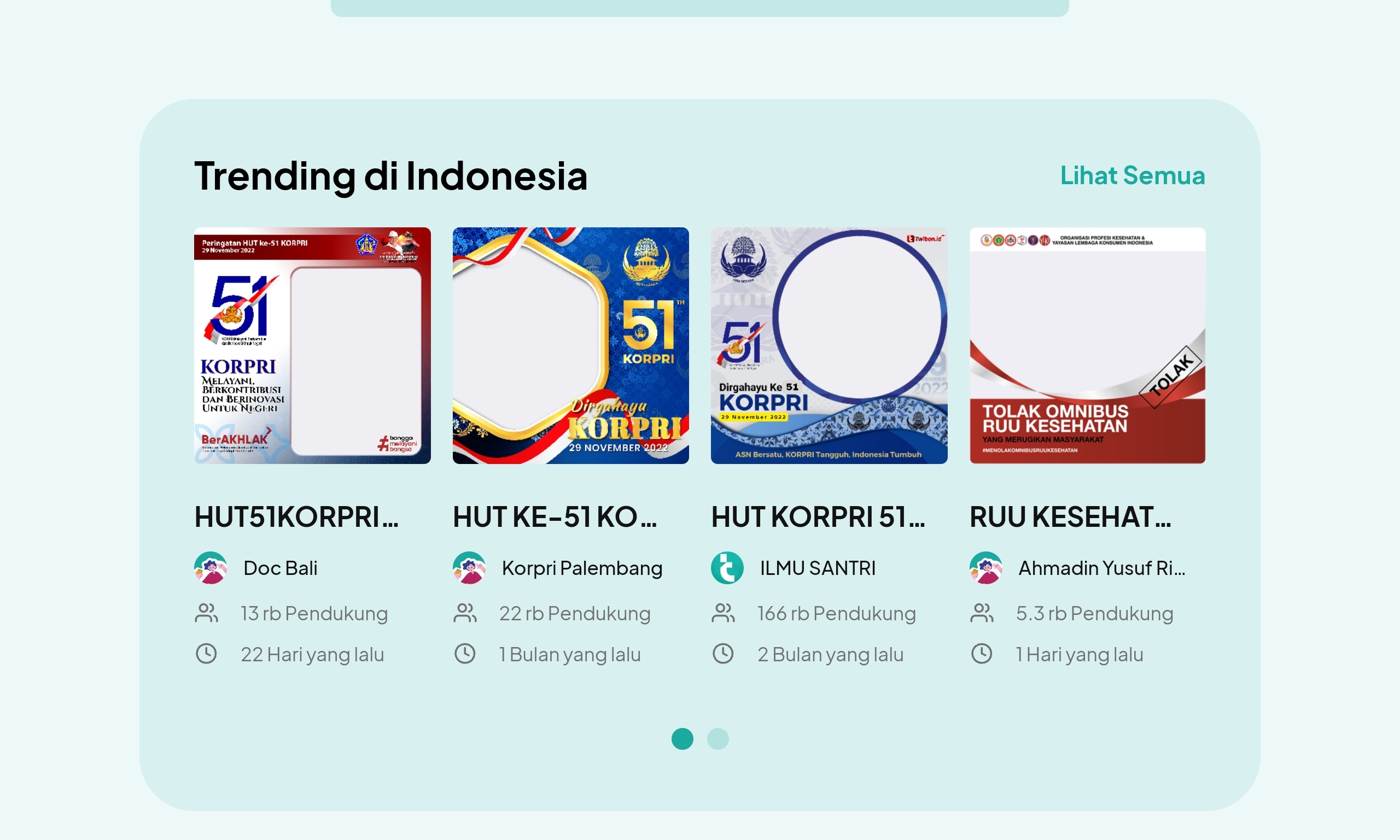 KORPRI HUT Ke-51, Ini 30 Link Twibbon dan Cara Pakainya