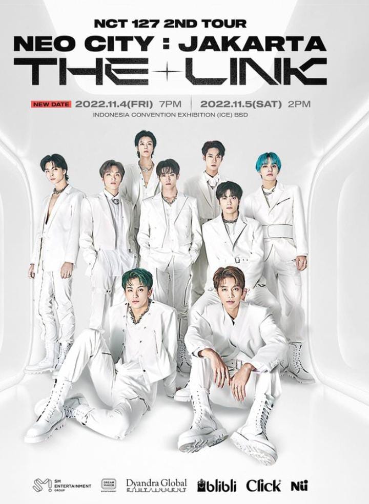 NCT 127 Konser di ICE BSD Tangerang, Begini Cara Penukaran Tiket dan Tata Tertibnya