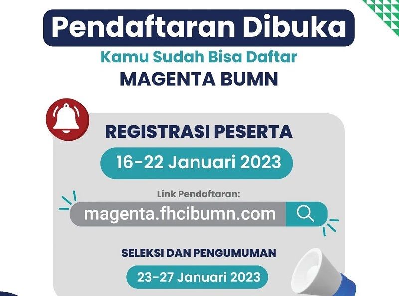 Ikut Program Magenta Bisa Magang di Kantor Erick Thohir, Begini Syarat dan Cara Daftarnya