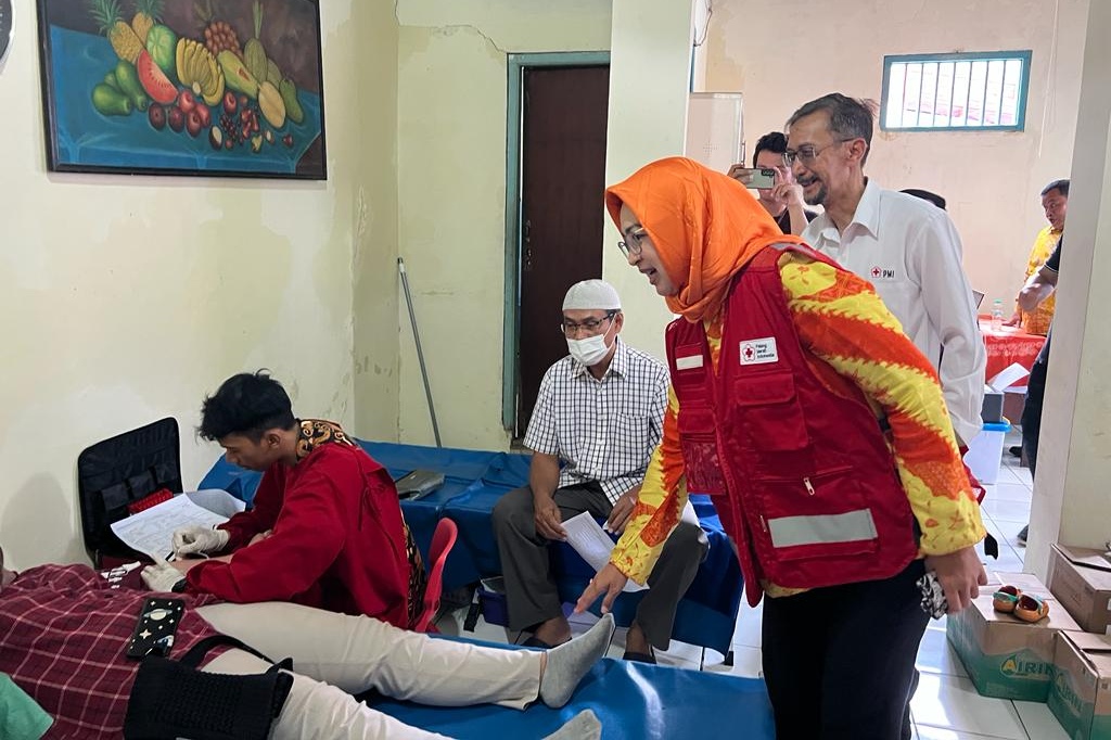 Jamin Stok Darah Tercukupi Selama Ramadan, PMI Tangsel Jemput Bola Pendonor