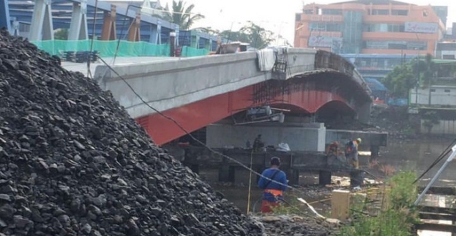 Pengerjaan Jembatan Cisadane Dibangun Melengkung, Warganet: Ciri Khas Tangerang