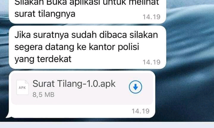 Waspada Modus Penipuan Berkedok Surat Tilang Melalui APK, Jangan Dibuka