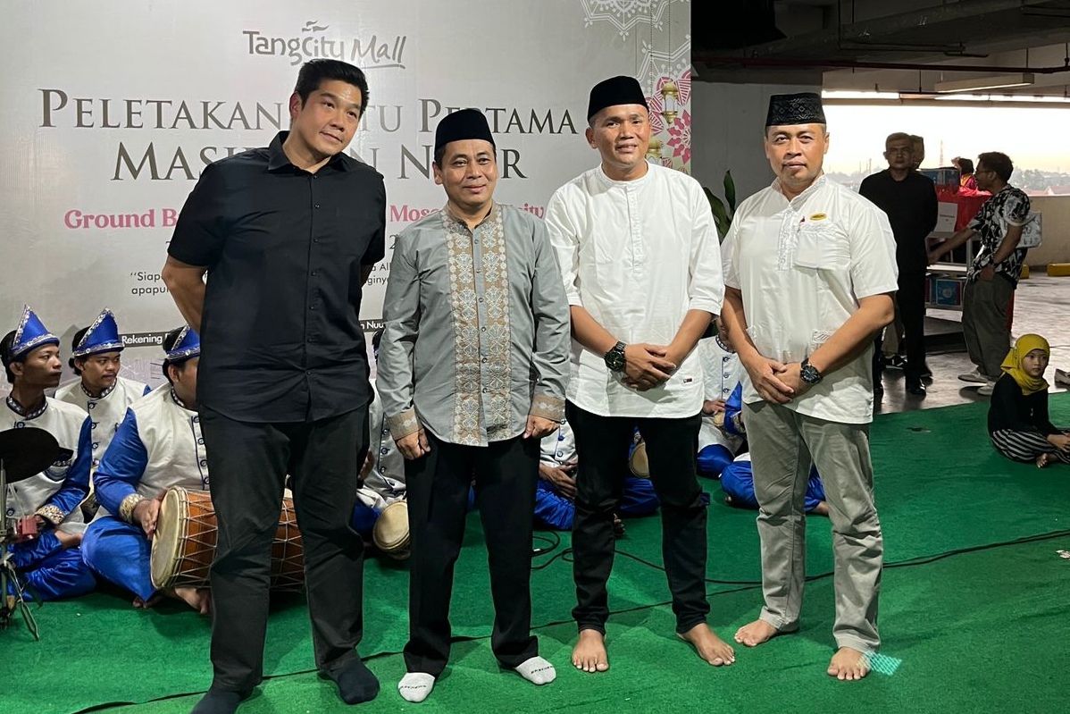 Tangcity Bangun Masjid Rp2,5 Miliar di Dalam Mal