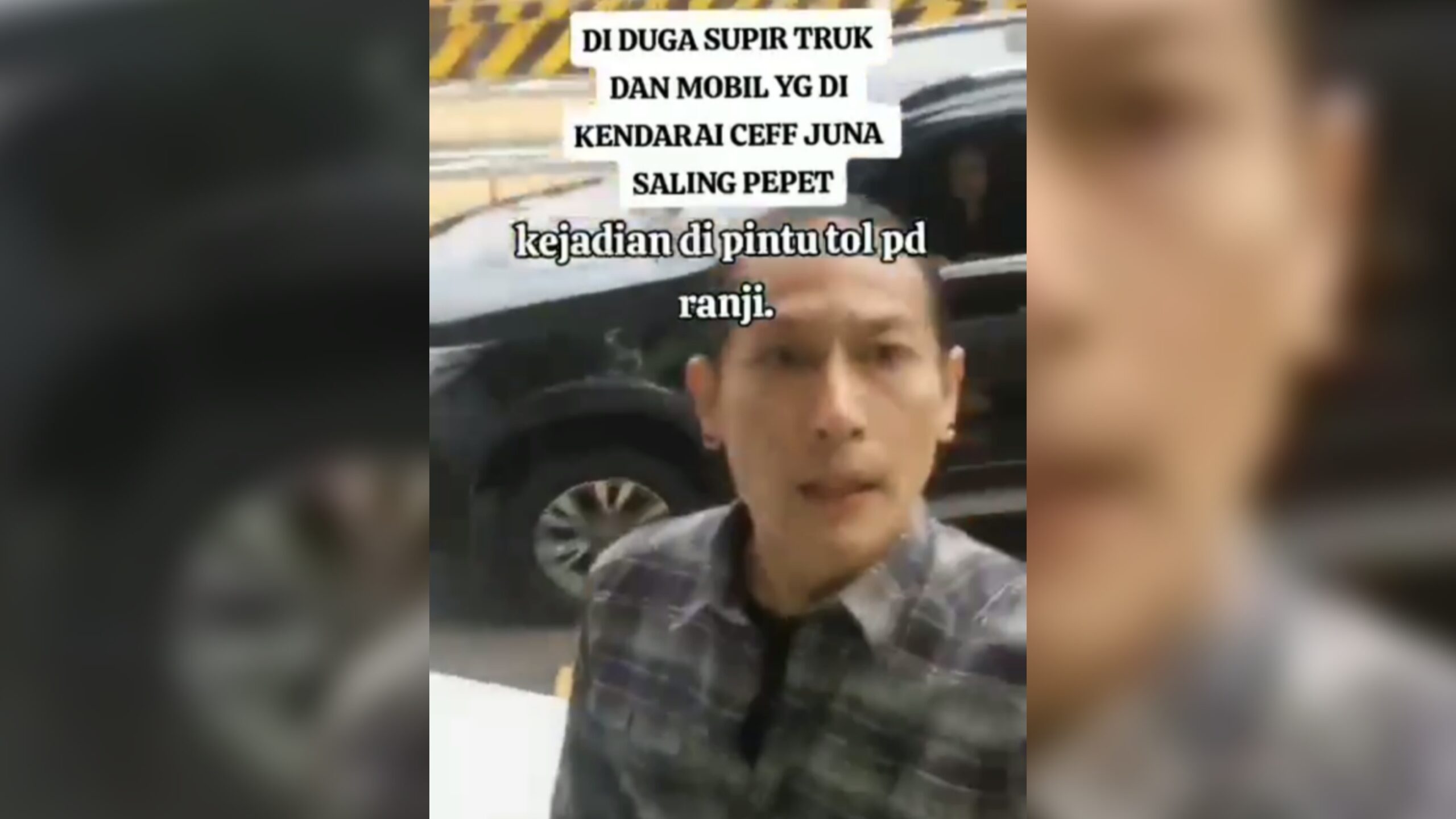 Tak Terima Dipepet, Chef Juna Cekcok dengan Sopir Truk di Gerbang Tol Pondok Ranji Ciputat